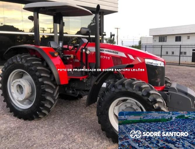 TRATOR MASSEY FERGUSON MF 6711 